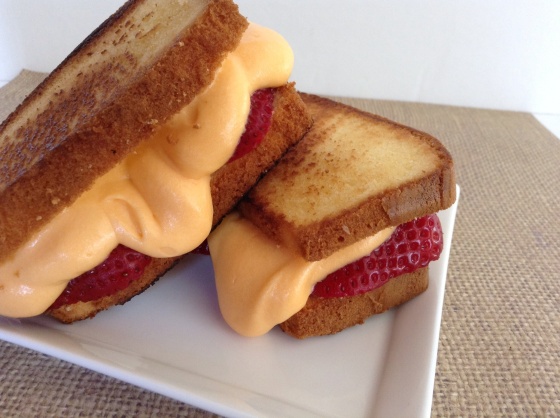 Grilled cheese for dessert